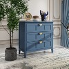 NicBex Wide 3-Drawer Dresser,Modern Dressers for Bedroom,Chest of Drawers for Living Room,Kids Room,Hallway,American Style - 2 of 4