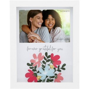Pavilion Gift Company - Grateful For You  - 7.5" x 9.5" Shadow Box Frame (Holds 6" x 4" Photo) - Single Image Frames - 1 of 4