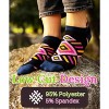Tipi Toe Women's 20 Pack Colorful Patterned No Show Socks - 3 of 4