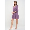 WEST K Women's Millie V-Neck Short Swing Dress - 2 of 4