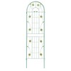 MAYEERTY 2 Pack Metal Garden Trellis 71 x 19.7 Inch Rustproof Climbing Plants Support Green Outdoor Flower - 4 of 4
