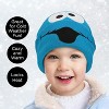 Sesame Steet Kids Beanie – Blue and Red Cute Knit Winter Hat Beanies for Boys and Girls - 4 of 4