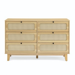 Bella Depot Antique 6-Drawer Bedroom Dresser - 1 of 4
