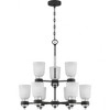 Quoizel Lighting Conrad 9 - Light Chandelier in  Brushed Nickel - 2 of 3