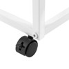 YIYIBYUS 2 Tiers Metal Rolling File Carts with Wheels Pull-Out File Folder Rack - 4 of 4