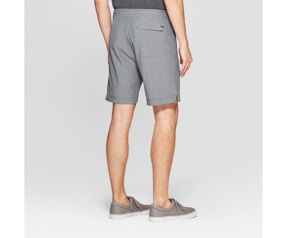 MPG Sport Men's Woven Striped Shorts - Charcoal 38
