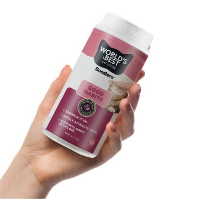 World's Best Good Habits Boosters Cat Litter Additives - 18oz
