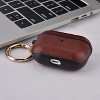 Worryfree Gadgets Case Compatible with Apple AirPods Pro Case Genuine Leather & PC Cover Full Protective Pro Charging Case Skin Cover with Keychain - 4 of 4