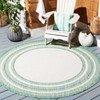 Courtyard CY8475 UV & Stain Resistant Non-Shedding Power Loomed Indoor/Outdoor Rugs - Safavieh - 2 of 4