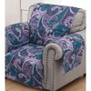 Greenland Home Fashions Madison Paisley 1801MFPA Arm Chair Furniture Protector, 81X81 - 4 of 4