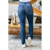 Women's High Contrast Slim Bootcut Destroyed Jeans - Judy Blue - 4 of 4