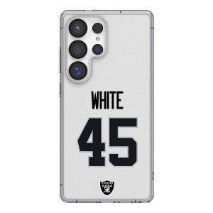 NFL Las Vegas Raiders Players Game Tactic Clear Cell Phone Case for Samsung Galaxy - 1 of 4