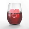 Creative Products Love Yourself Heart Hug Stemless Wine Glass - 2 of 2