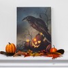 LumaBase Battery-Operated Lighted Wall Art - Halloween Raven - 3 of 4