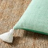 TOWN & COUNTRY TERRA Alara Ribbed Texture Handcrafted Indoor Outdoor Decorative Pillow - 4 of 4