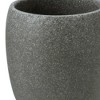 Charcoal Stone Tumbler Gray - Allure Home Creations - 2 of 3