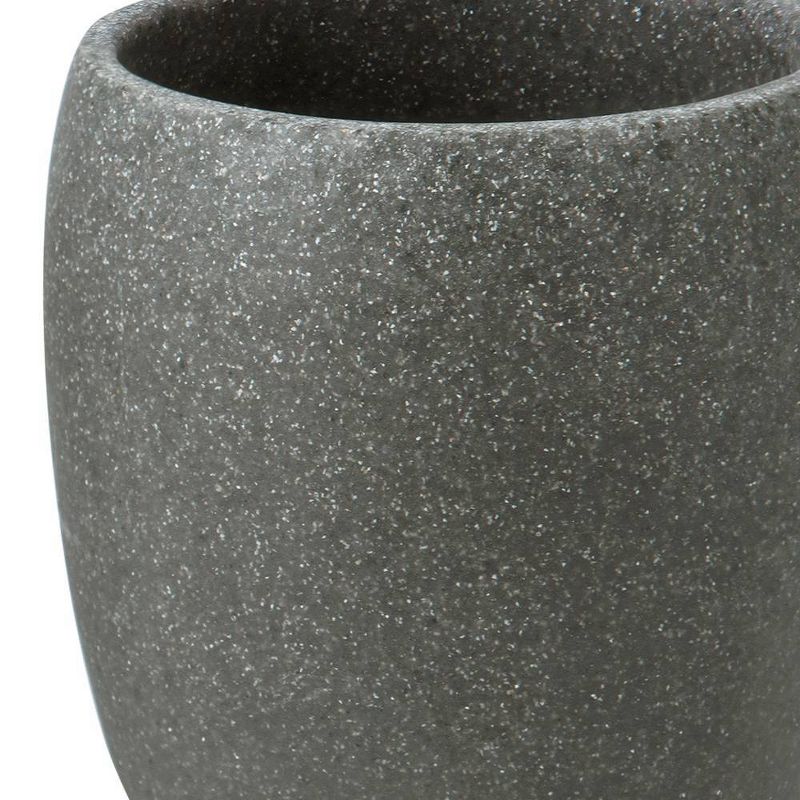 Charcoal Stone Tumbler Gray - Allure Home Creations, 3 of 5