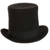 HalloweenCostumes.com One Size Fits Most   Adult Costume Black Top Hat, Black - 2 of 4