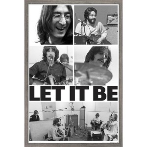 Trends International The Beatles - Let It Be Compilation Framed Wall Poster Prints - 1 of 4