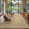 Lahome Diamond Double Frame Diagonal Faux Jute Rectangular Indoor Outdoor Area Rug - 3 of 4