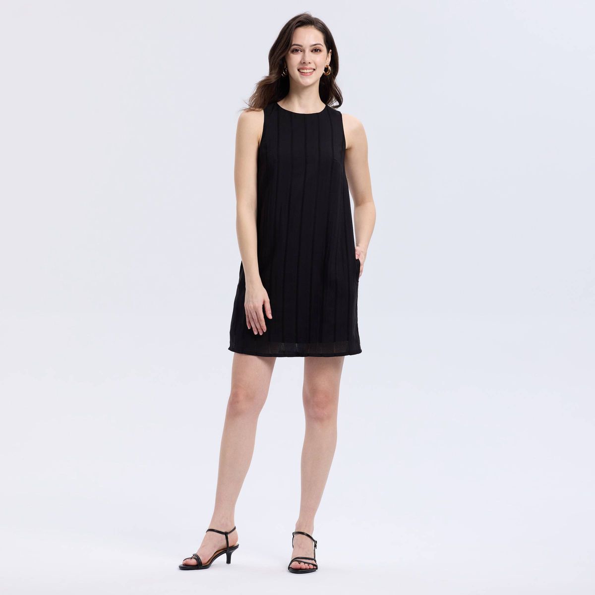 Women's Jacquard Mini Shift Dress - A New Day™ - thumbnail 5