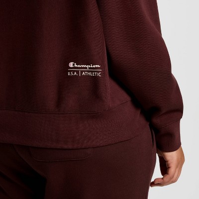 Champion Women's Cropped Fleece Zip-Up Sweatshirt