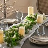 GDFStudio Loveren 62" Eucalyptus and Pine Artificial Garland/Wreath with Berries - 2 of 4