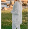 Women's Ribbed Cardigan - Hem & Thread - 2 of 4