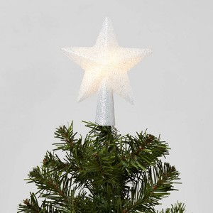 Mini Star Christmas Treetop LED Lights with Battery Pack 26in Lead in Wire - Wondershop™ - 1 of 3