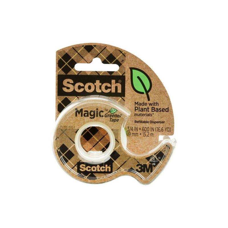 Scotch Magic Greener Tape 3/4&#34; x 600&#34;, 4 of 18