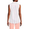 Lands' End Lands' End Women's Sleeveless No Iron Shirt - 2 of 3