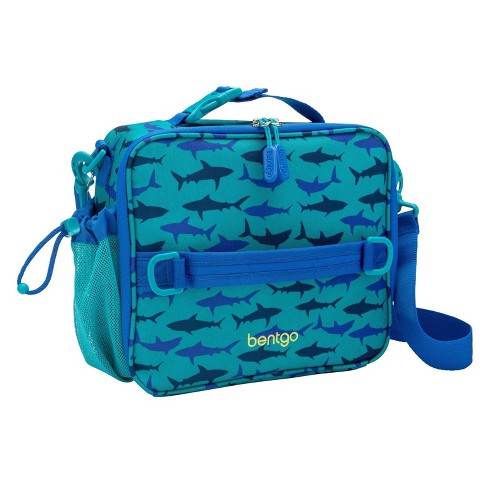 Bentgo Kids' Prints Double Insulated Lunch Bag, Durable, Water-resistant  Fabric, Bottle Holder - Shark : Target