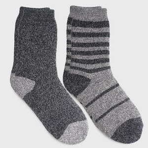 Canada Weather Gear Women's 2-Pack Fleece Lined Thermal Crew Socks - Cozy Winter Socks for Cold Weather with Brushed Interior, Maximum Warmth & Comfort, Size 4-10 - 1 of 4