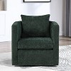 TiramisuBest Light Grey Performance Fabric Swivel Barrel Chair - 2 of 4