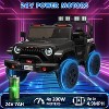 24V Kids Car,2-Seater Ride on Electric Vehicle Truck with Remote Control and LED Lights - 4 of 4