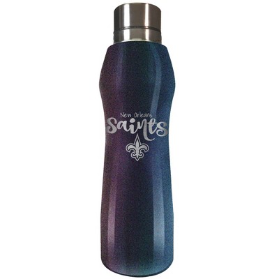 NFL New Orleans Saints 20oz Onyx Curve Hydration Bottle