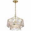 Crystorama Lighting Elsa 1 - Light Pendant in  Antique Gold - 4 of 4