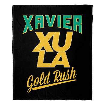 50" x 60" NCAA Xavier of Louisiana Gold Alumni Silk Touch Throw Blanket