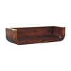 Solid Wood Floating Console Table with Large Open Slot and Rounded Edges - 3 of 4