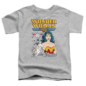 Toddler Boys' Wonder Woman Wonderwoman Duo T Shirt - 1 of 2