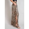 Women's Animal Print Wide Slit Pant - ee:some - 2 of 4