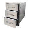Garvee  Outdoor Kitchen Drawers, Stainless Steel Access BBQ Drawers with Flush Mount Handle - 2 of 4