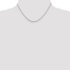 Black Bow Jewelry 1.65mm Sterling Silver Twisted Herringbone Chain Necklace - 2 of 4