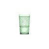 Godinger Silver Set of 4 Claro High Ball Glasses Green: Crystal Drinkware, 17 oz Capacity, Dishwasher-Safe, 5.91" Height - 2 of 3