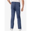 Liberty Blues by KingSize Men's Big & Tall Lightweight Comfort Side-Elastic 5-Pocket Jeans - 2 of 4