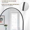 Beautyolove Full Length Mirror, Oversized 78" x 38" Arched Floor Mirror, Modern Full Body Mirrors with Stand, Free Standing Mirrors - 3 of 4