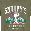 Boys' - Peanuts - Snoopy's Ski Resort Short Sleeve Graphic T-Shirt - 2 of 4