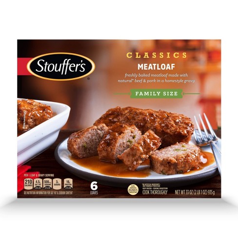 Stouffer's Frozen Meatloaf In Gravy - 33oz : Target