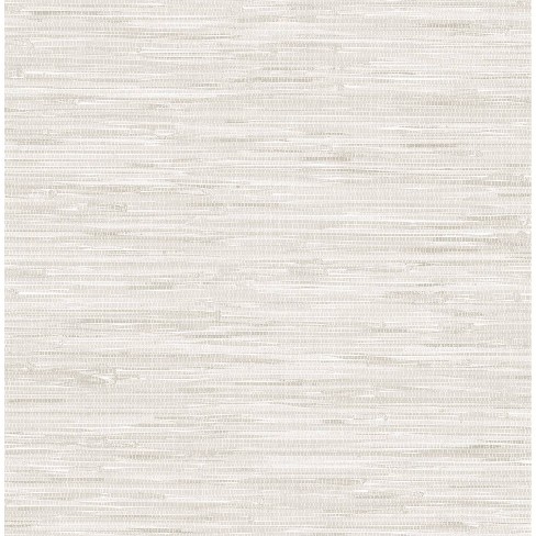 NuWallpaper Grassweave Peel & Stick Wallpaper Cream - image 1 of 4