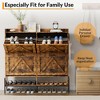 Shoe Cabinet, Shoe Storage Cabinet with 4 Flip Drawers, Large Capacity Entryway Shoe Storage with Metal Legs, Narrow Shoe Cabinet Storage - 4 of 4